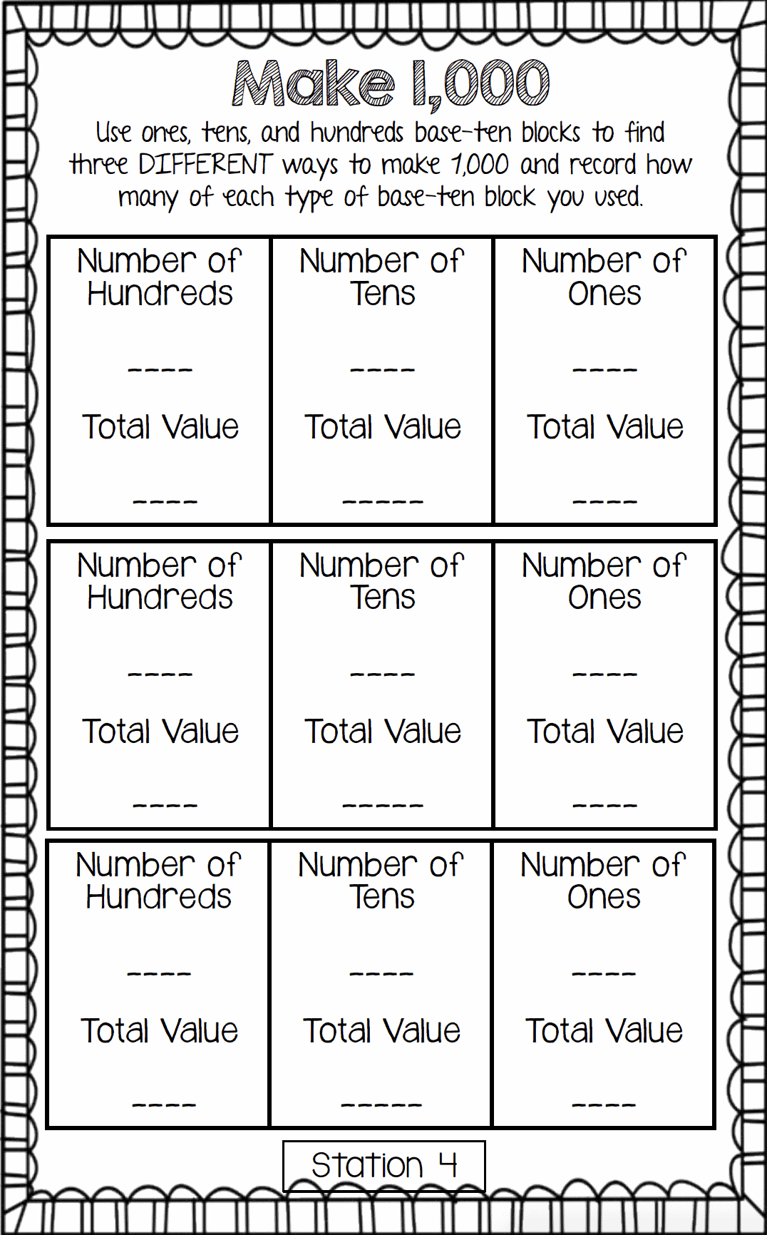 Hands On Place Value Ashleigh S Education Journey