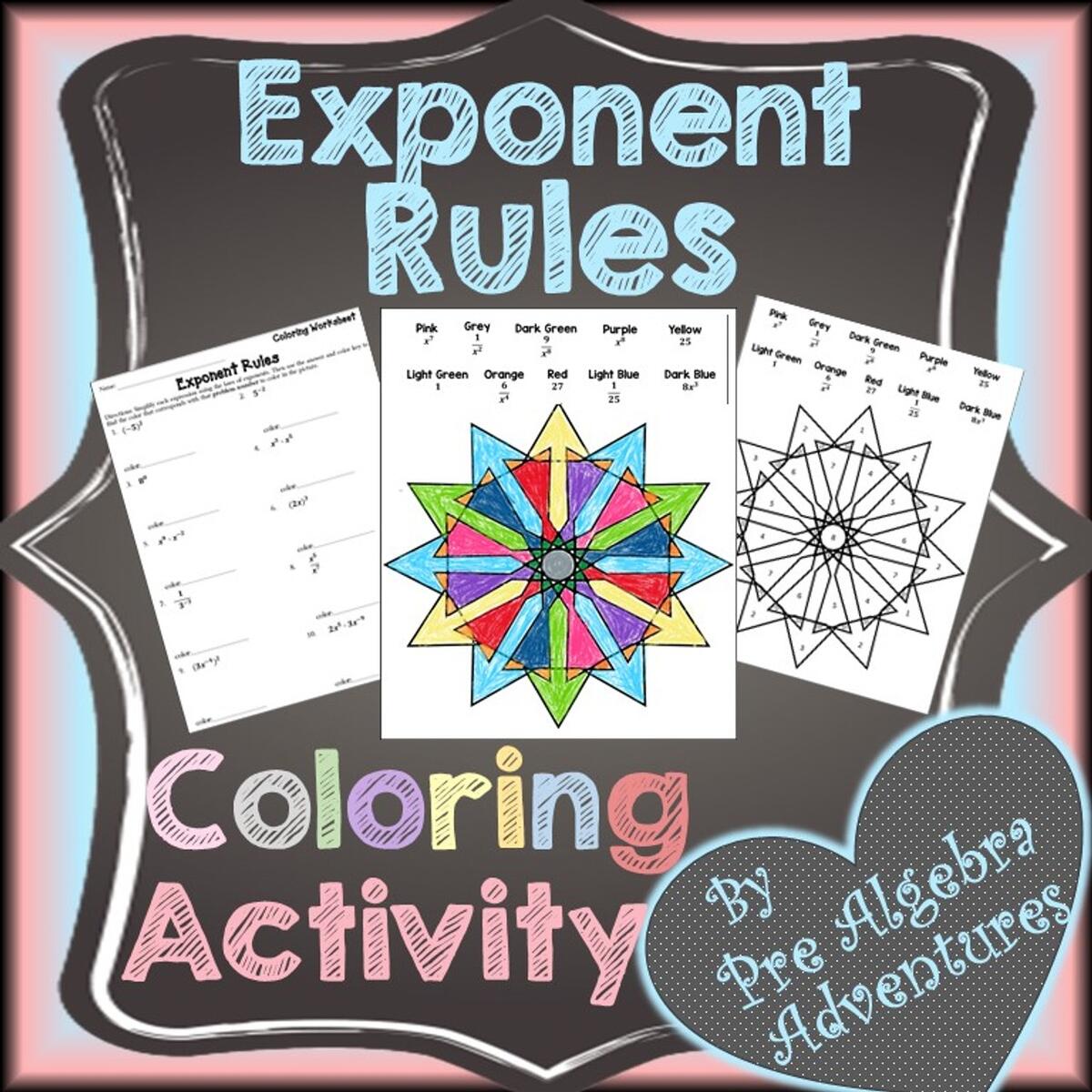 I Love Exponents Worksheet Worksheets Library