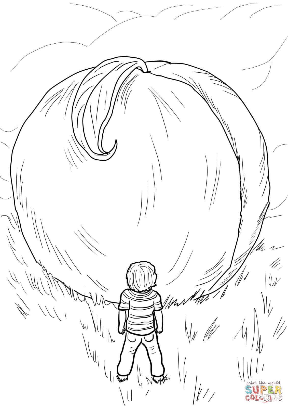 James And The Giant Peach 6 Free Printable Coloring Pages