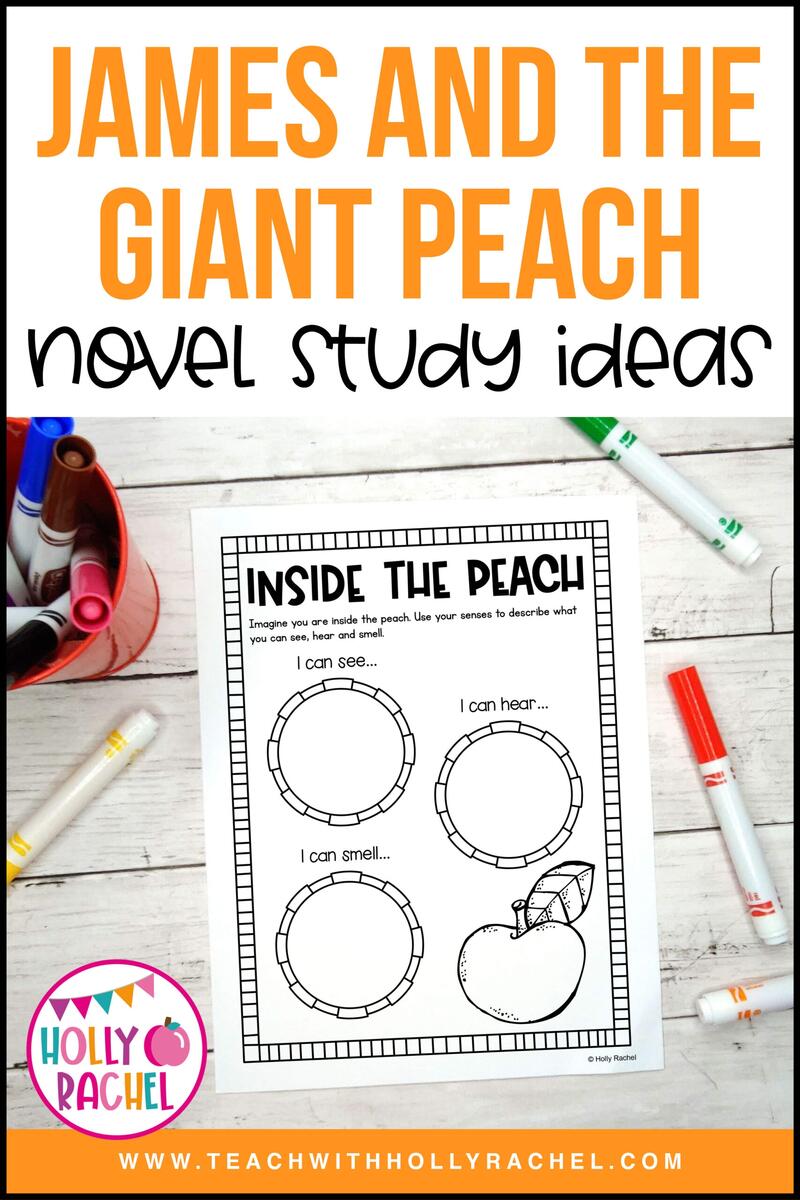 James And The Giant Peach Novel Study Activities Teach With Holly Rachel