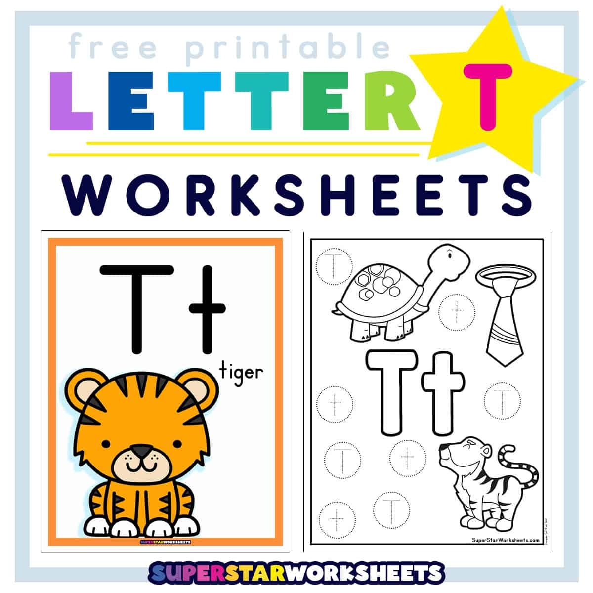 FREE Printable ABC Letter Matching Match The Same Letters Worksheets