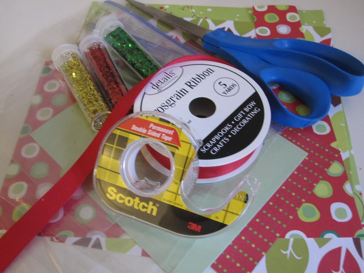 Mess Free Glitter Ornament Mess Free Glitter Ornament