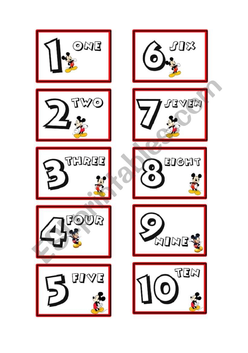 Mickey Mouse Numbers ESL Worksheet By Shey Lima Worksheets Library Mickey Mouse Numbers ESL Worksheet By Shey Lima Worksheets Library