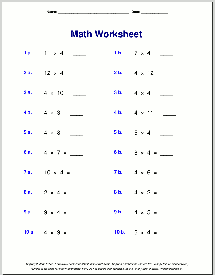Multiplication Worksheets For Grade 3 Math Worksheets Superstar Worksheets