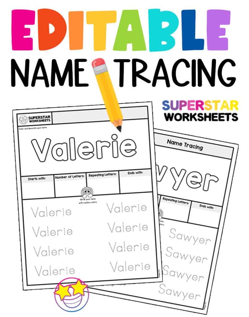 Name Tracing Worksheets Superstar Worksheets Name Tracing Worksheets Superstar Worksheets