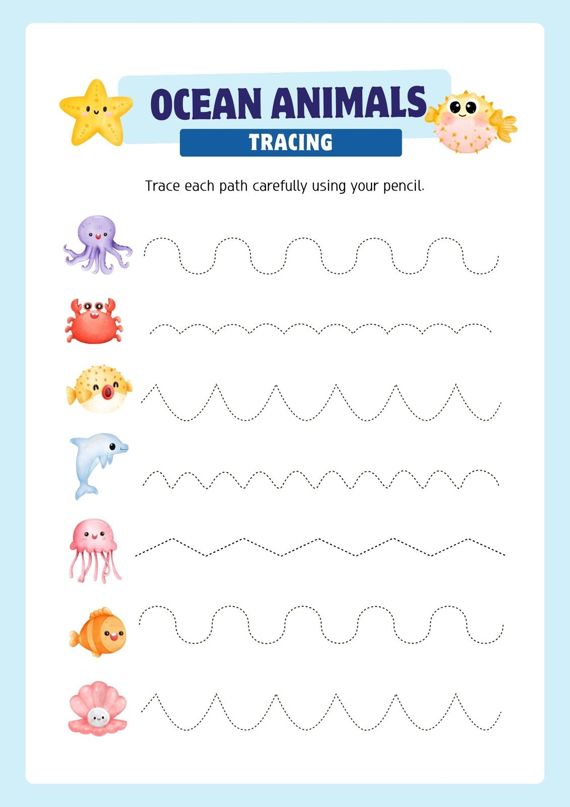 Page 4 Free Custom Printable Handwriting Worksheet Templates Canva