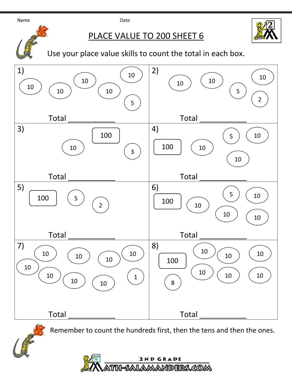 Ones Place Value 2 Worksheets FREE Printable Worksheets Worksheetfun