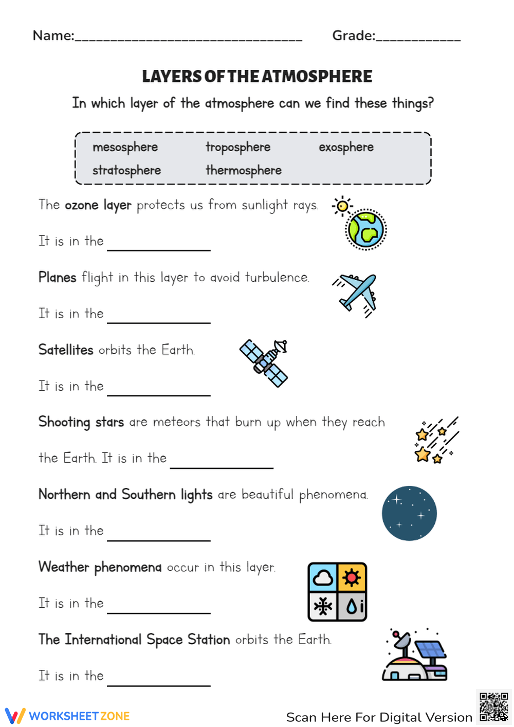 Printable 5th Grade Environment Worksheets Download