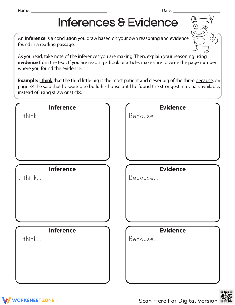 Printable 9th Grade Making Inferences Worksheets Printable 9th Grade Making Inferences Worksheets