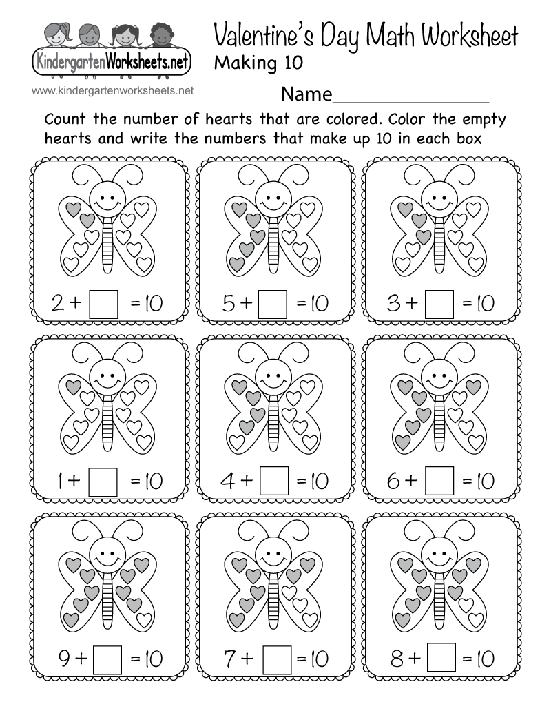 Printable Activities For Valentine S Day Valentine S Day Free Worksheets For Preschool TeachersMag