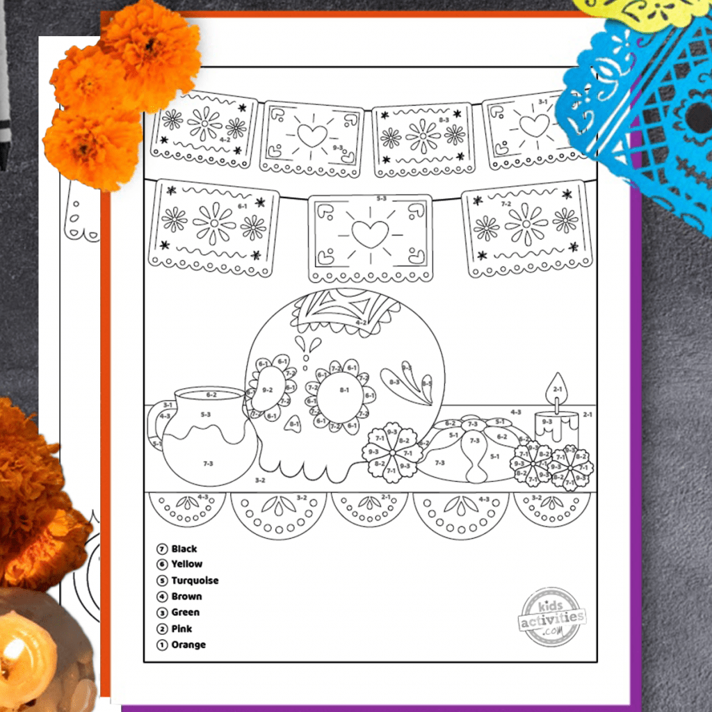 Printable Day Of The Dead Printable Party Favors Printable Day Of The Dead Printable Party Favors