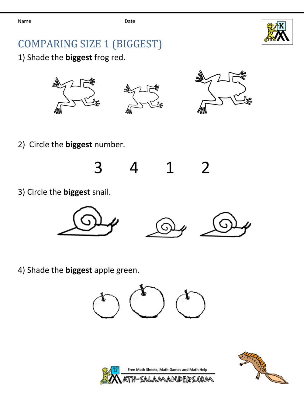 Summer Math Worksheet Free Printable Digital PDF