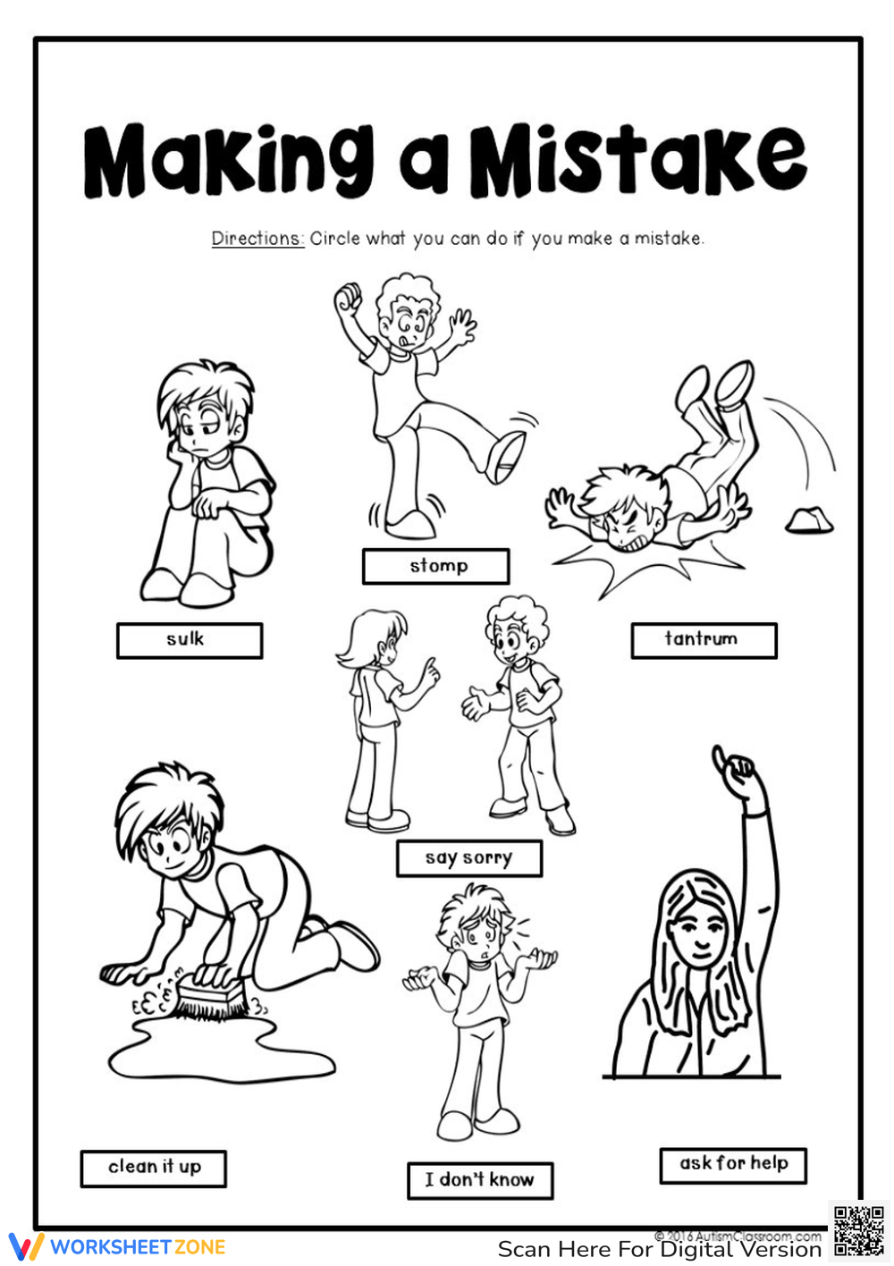 Social Skills Worksheets Free Printable Goally Apps Tablets Worksheets Library