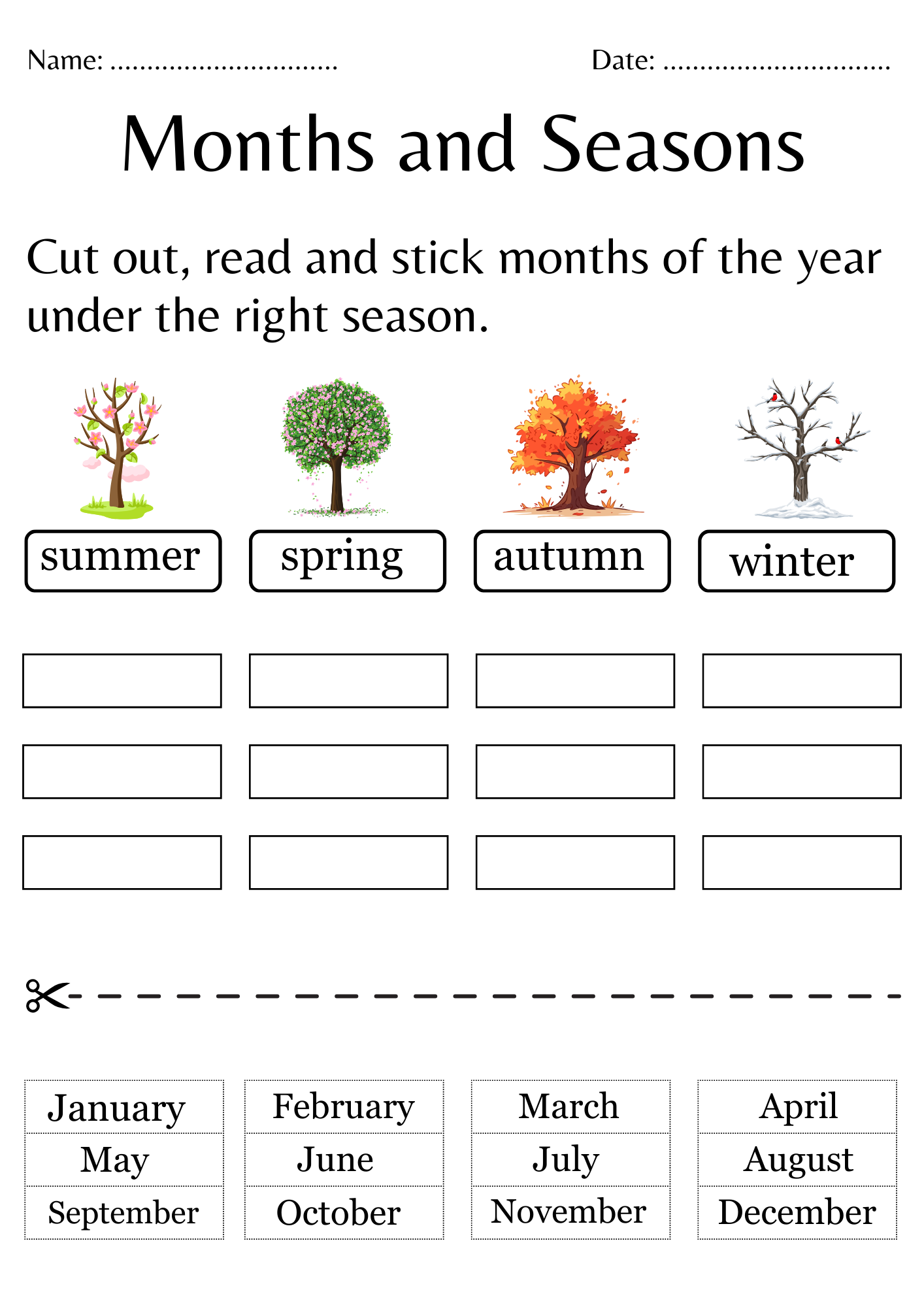 Printable Clothes For Different Seasons Worksheet Weather And Clothes Activity Made By Teachers