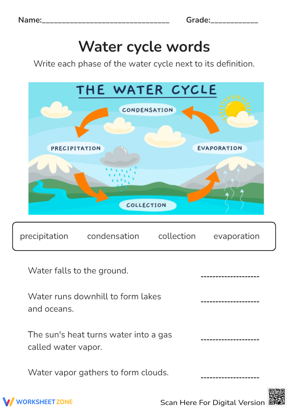 Printable Water Worksheets