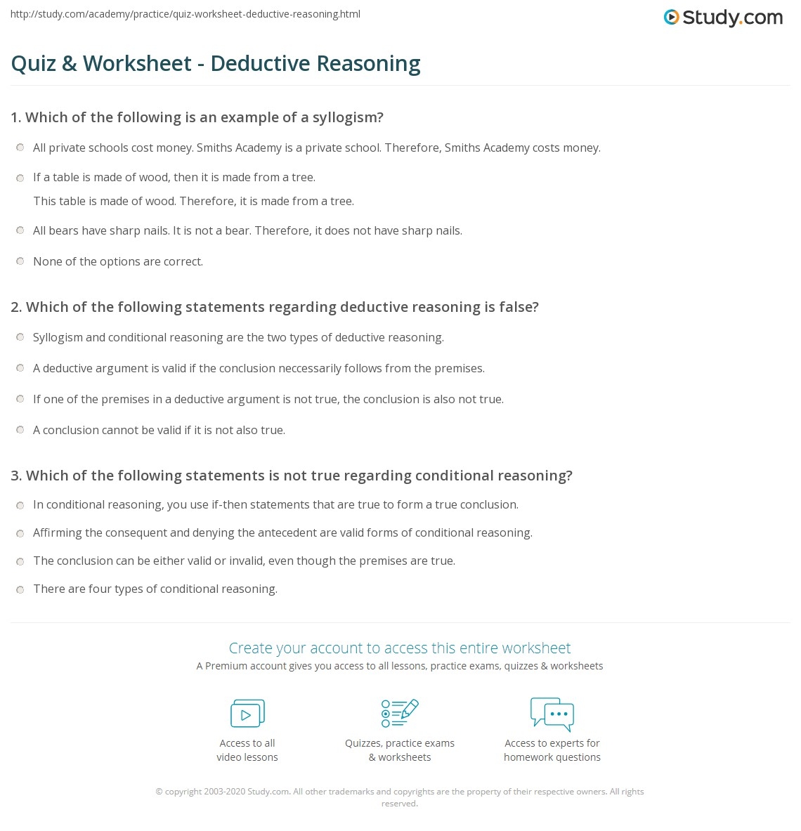 Brainy Acts Of Deductive Reasoning Logic Activities By Teach Simple
