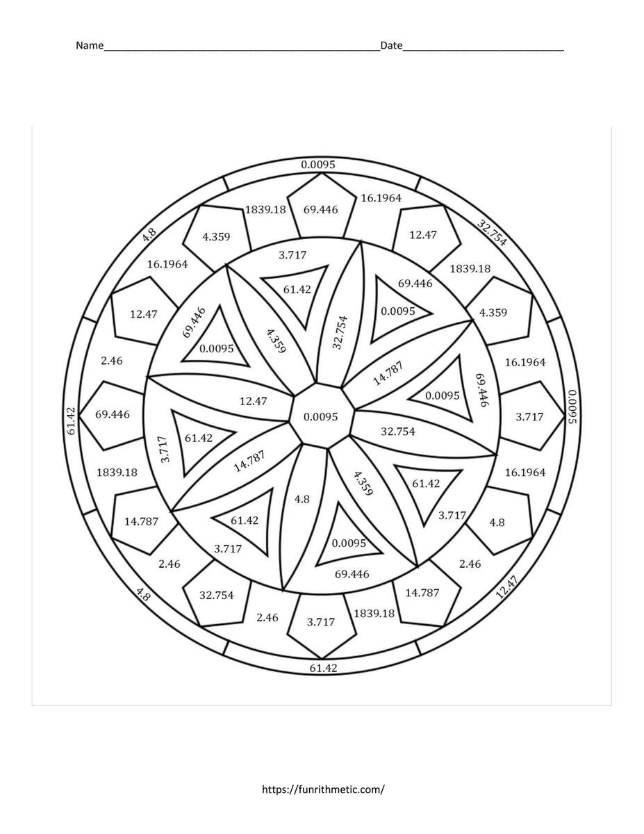 Real Number System Create Color Algebra 1 Classification Practice Activity Funrithmetic
