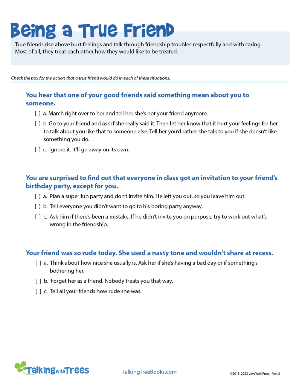 Respect Worksheets And Teaching Resources