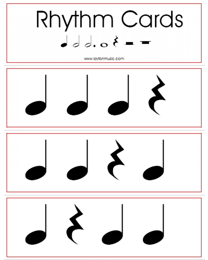 Rhythm Flashcards Layton Music Games And Resources Rhythm Flashcards Layton Music Games And Resources