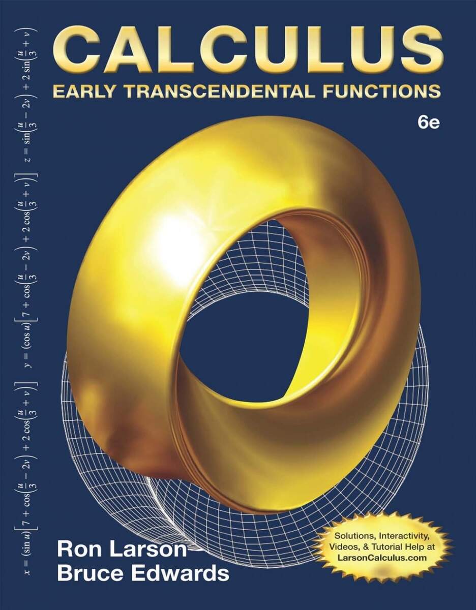 Ron Larson Bruce H Edwards Calculus Early Transcendental Functions Brooks