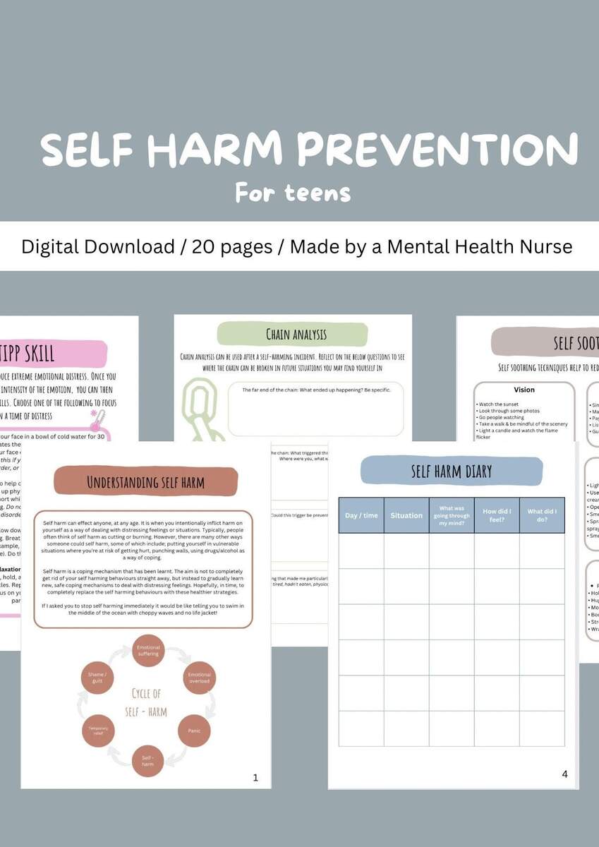 How To Respond To Self Harm A Resource For Parents Teachers And Friends LindsayBraman