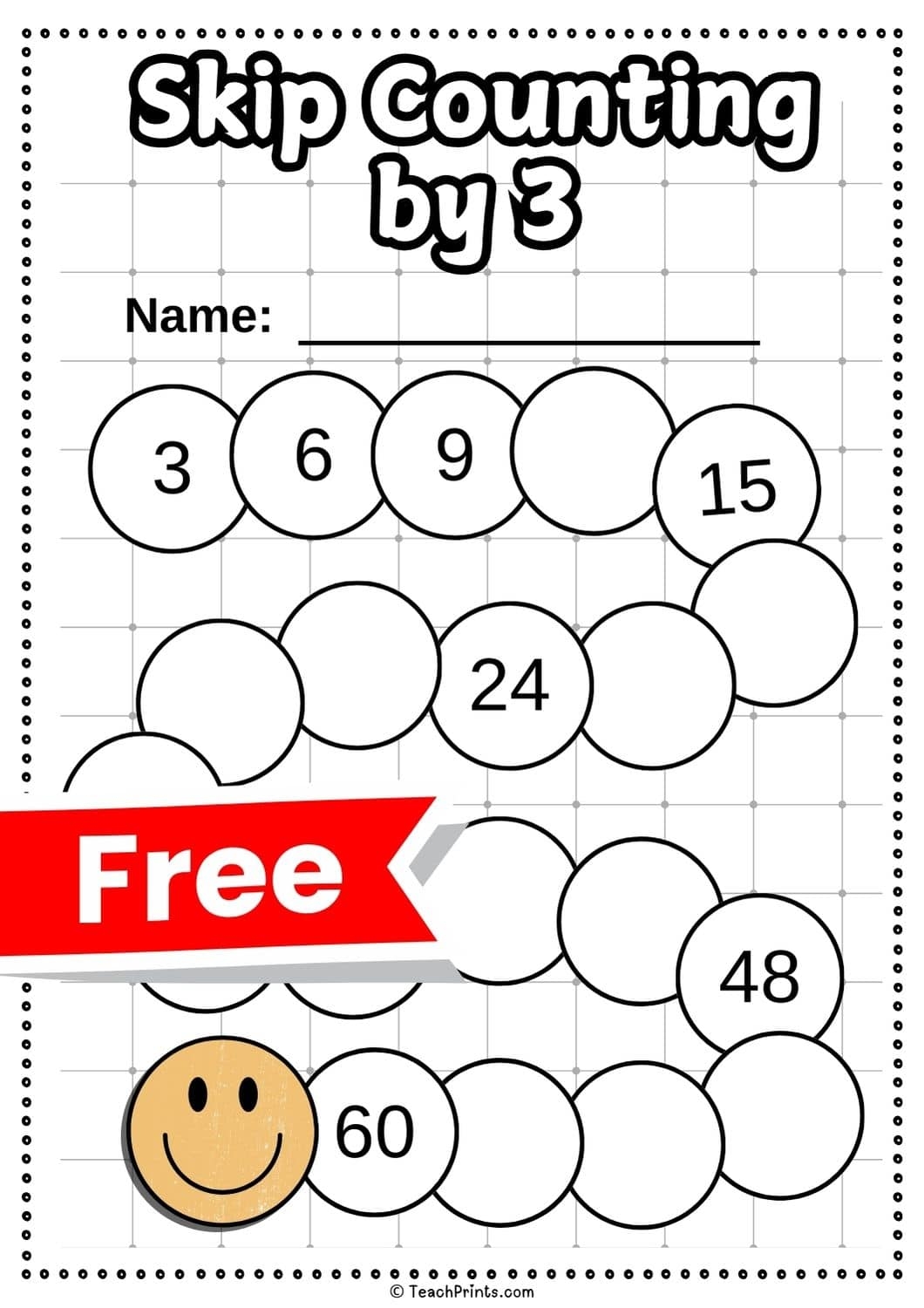 Skip Counting By 3 Worksheets Free Printable Pdfs Teach Prints Skip Counting By 3 Worksheets Free Printable Pdfs Teach Prints
