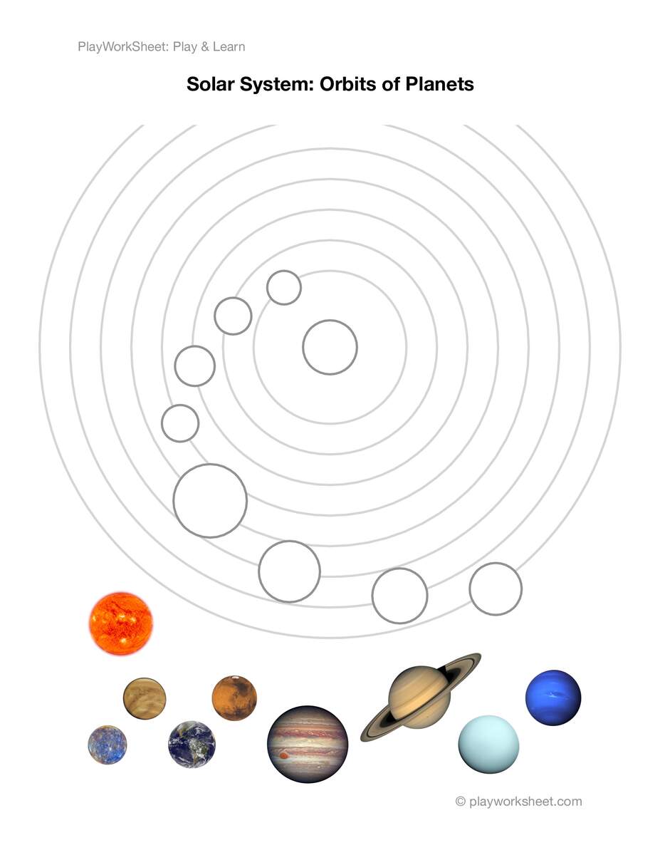 Solar System Orbits Of Planets Free Printables For Kids Solar System Orbits Of Planets Free Printables For Kids