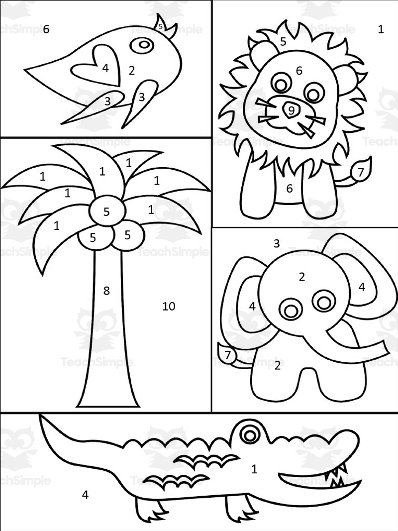 Systems Of Equations Color By Number Worksheet By Teach Simple Systems Of Equations Color By Number Worksheet By Teach Simple