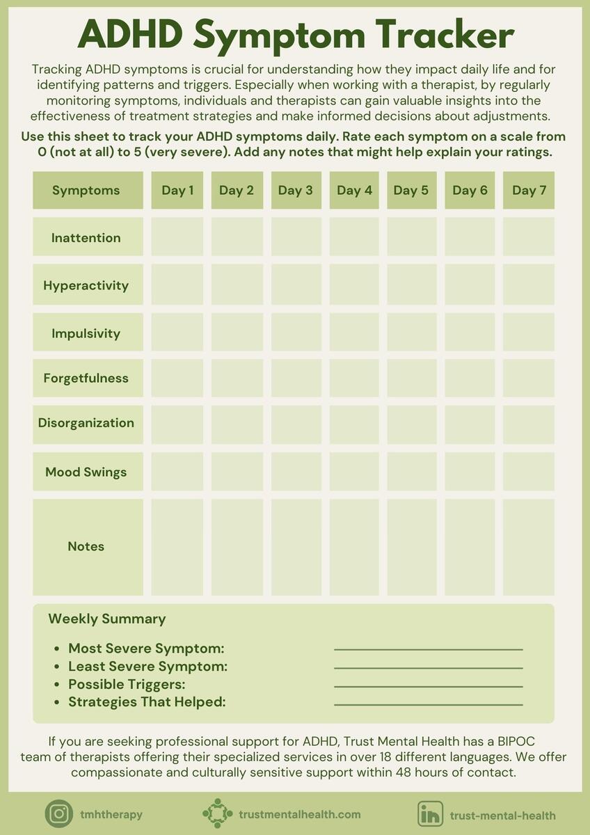 Therapy Worksheet