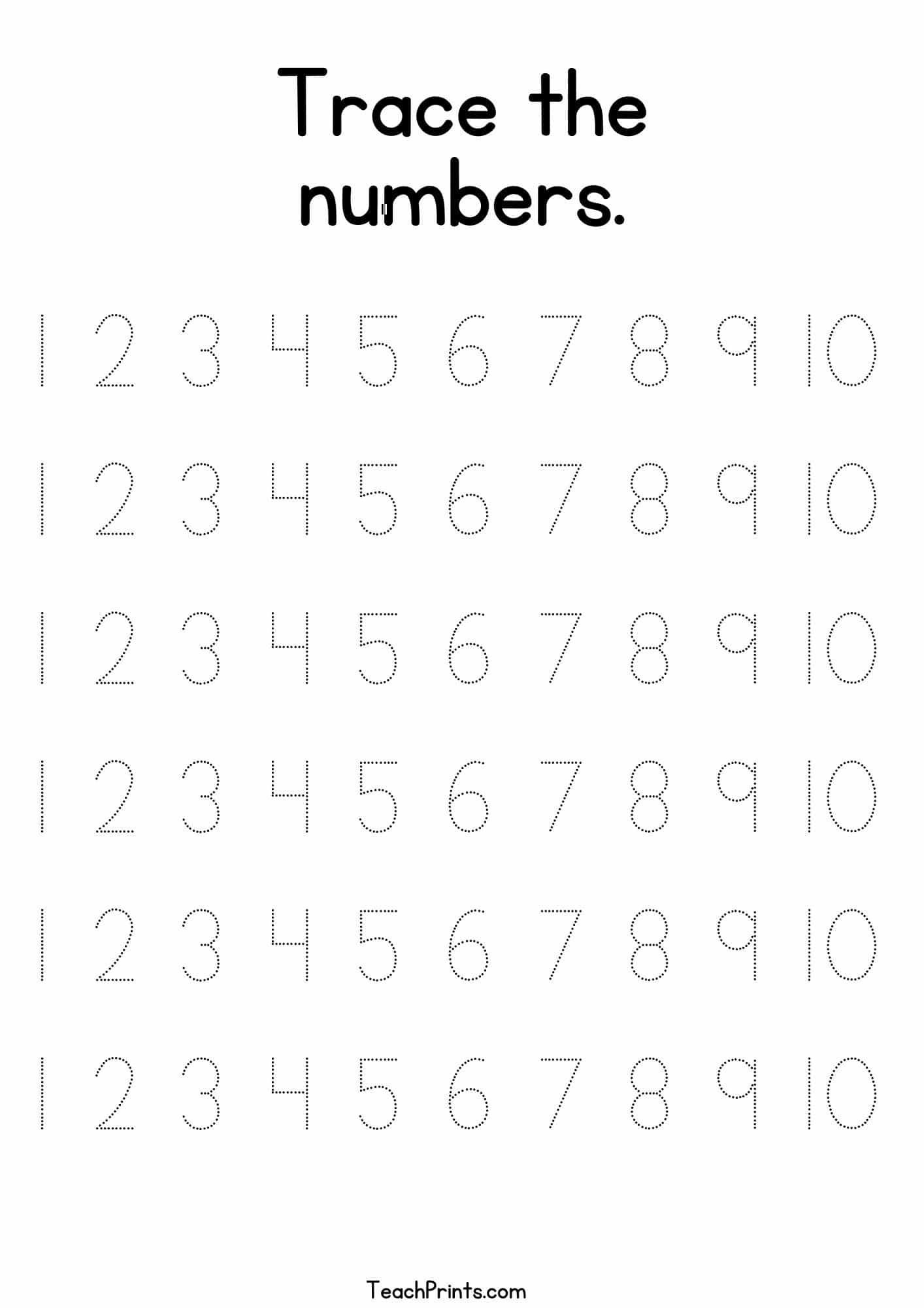 Tracing Numbers Free Printable Practice PDF Worksheets Free Printables Lettering SVG Files Tools Apps