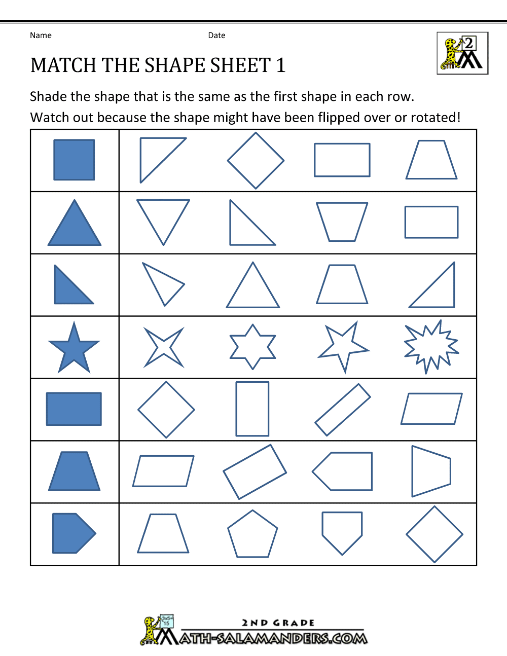 Combining Transformations Free Worksheet Printable PDF Worksheets