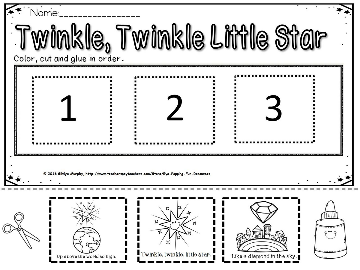 Twinkle Twinkle Little Star Made By Teachers Twinkle Twinkle Little Star Coloring Pages Free Printable PDFs WakeTheKids