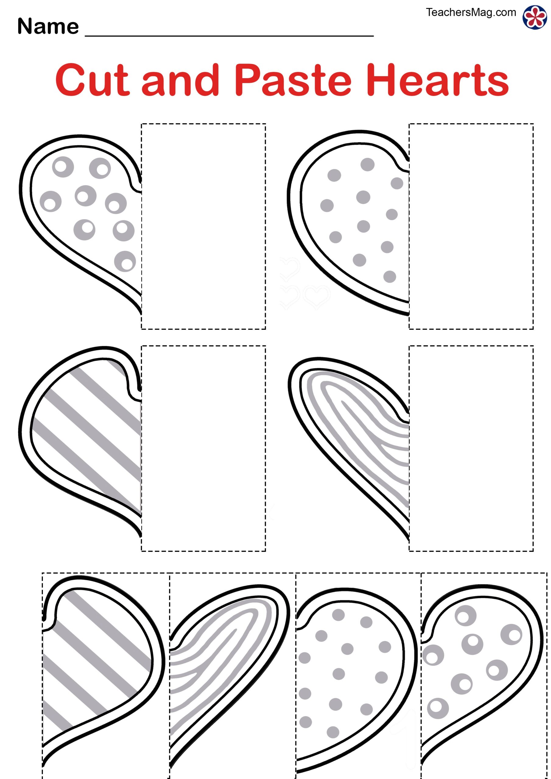 Valentine S Day Free Worksheets For Preschool TeachersMag Valentine S Day Worksheets For Preschool Or Kindergarten Mom Life Made Easy