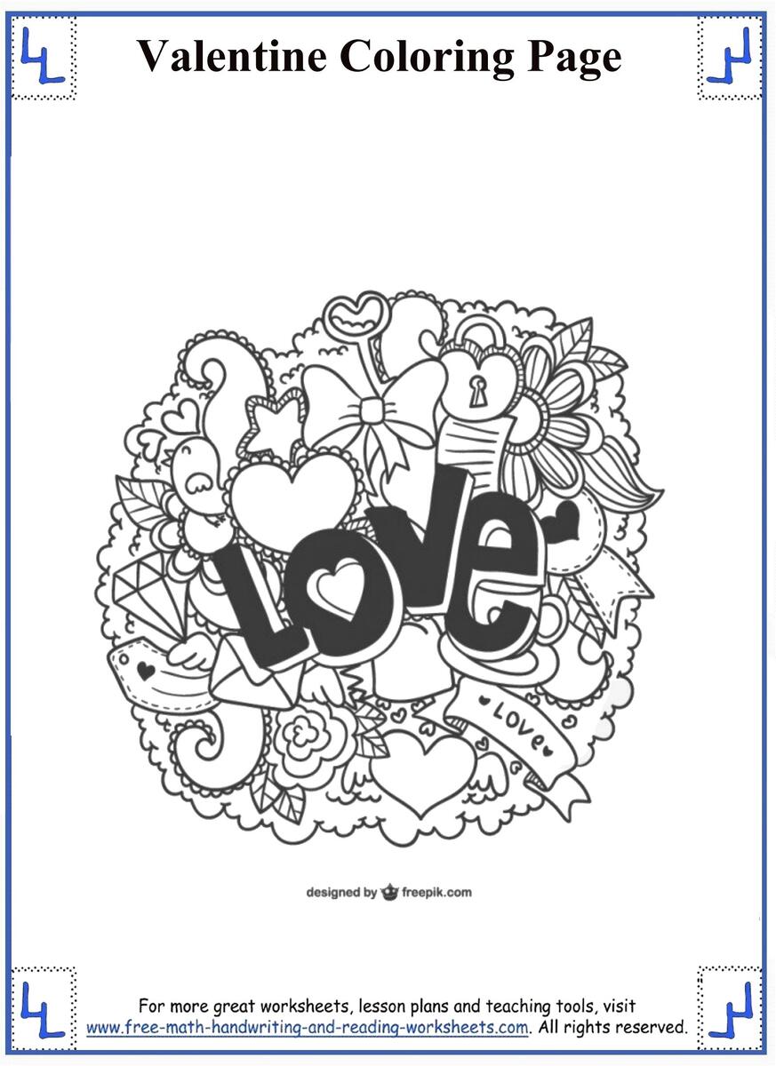Valentine S Day Worksheets Free Printables Superstar Worksheets