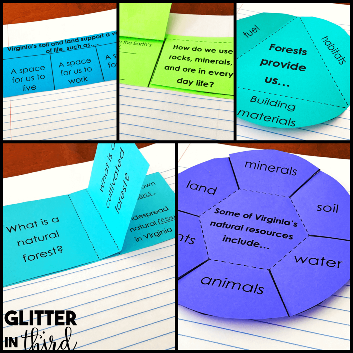 Virginia S Natural Resources Activities Interactive Notebook SOL 4 8 Glitter In Third Virginia S Natural Resources Activities Interactive Notebook SOL 4 8 Glitter In Third