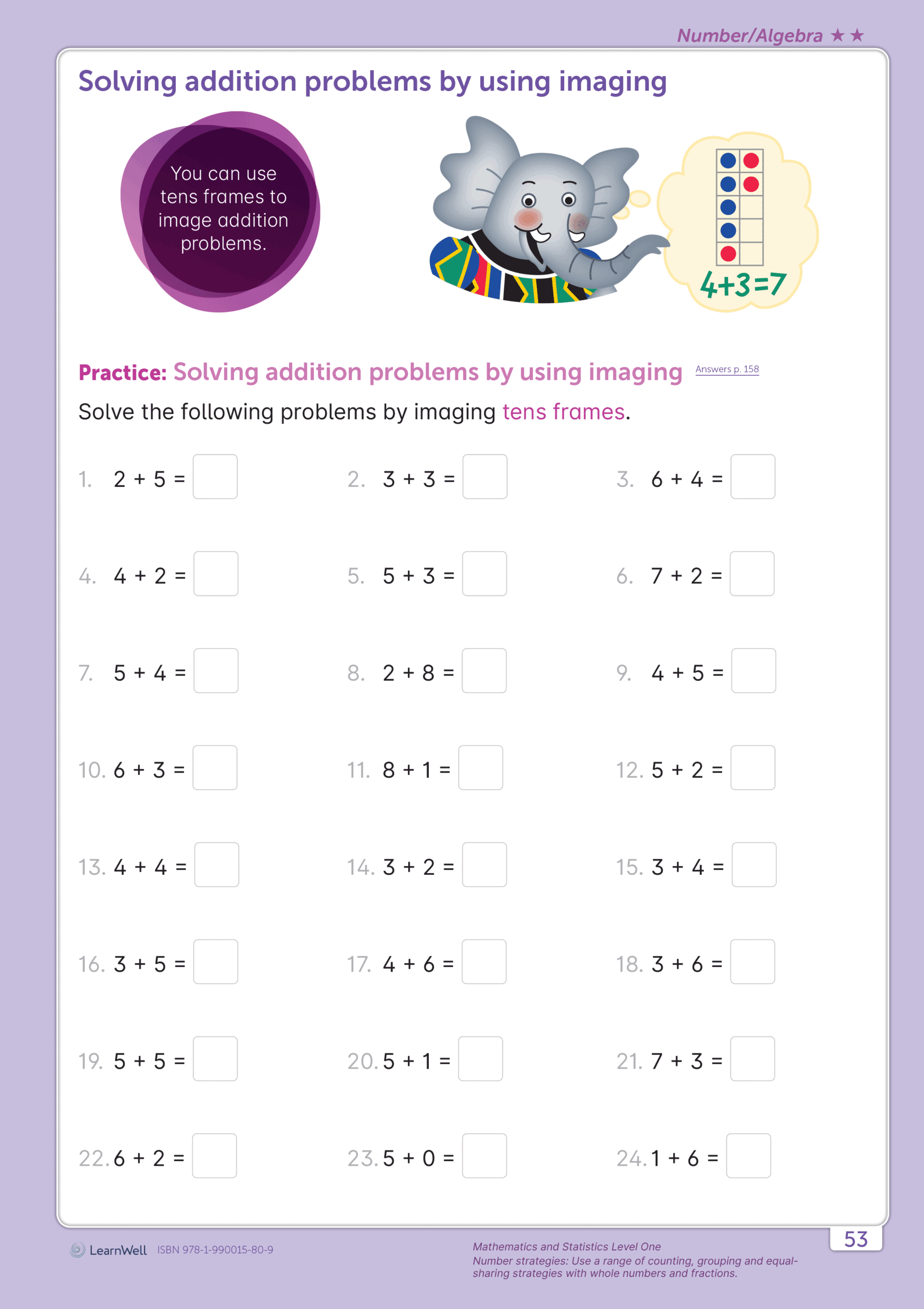 Year 2 Mathematics Start Right Workbook LearnWell Worksheets Library