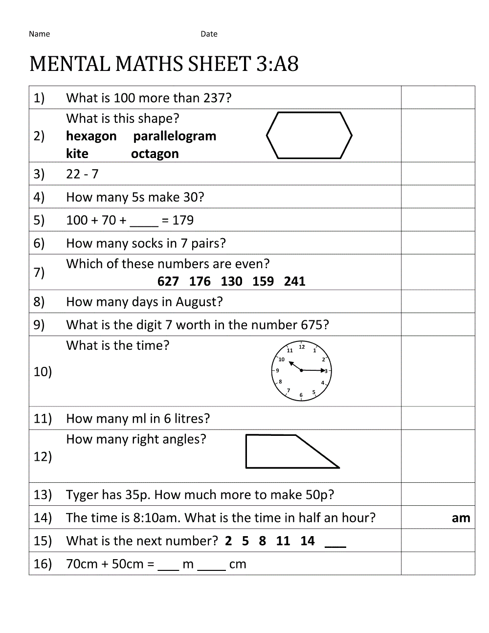 Year 8 Maths Worksheets Printable Educative Printable Year 8 Maths Worksheets Printable Educative Printable